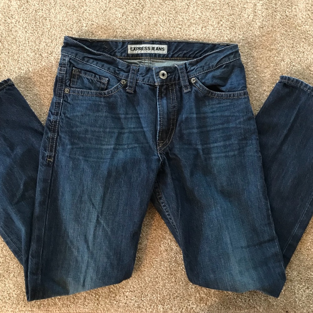 MENS EXPRESS JEANS BOOTCUT 31x32 KINGSTON CLASSIC